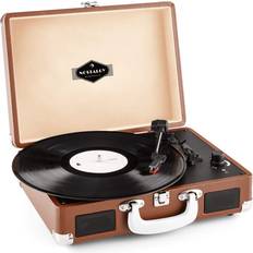 Turntable Audio Systems Auna Retro turntable record