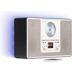 Sistemas de Audio Auna VCD-IR Radio Por Internet WiFi CD BT MP3 DAB+ Radio FM