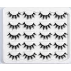 Cosmetics Shein Manga Lashes, 10pairs Natural False Eyelashes