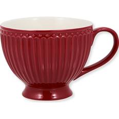 Greengate Kopper & Krus Greengate Alice Claret red tea cup Kop