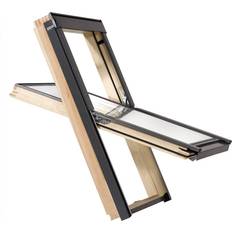 Fenster Velux rooflite core 66x118 konzern 206, f06, fk06 Holz Dachfenster Dreifachverglasung