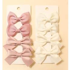 Orange Hårspännen Shein 8pcs Bow Cute Alligator Hair Clip For Hair