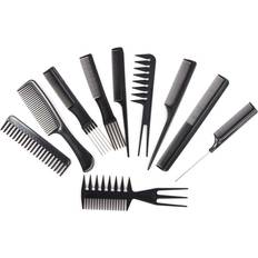 Shein 10pcs Unisex Solid Casual Hair Comb