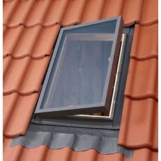 Ventanas de Techo Velux Lucera VLT 025 1000 Aluminio Ventana de Techo Doble vidrio