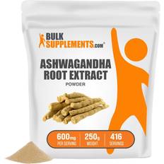 Vitamins & Supplements BulkSupplements.com ashwagandha extract powder 250g 600mg