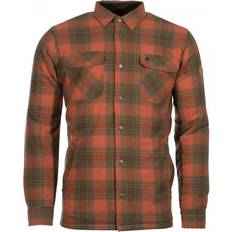Foret skovmandsskjorte Pinewood Finnveden Checked Regular Fit Foret Skovmandsskjorte - Terracotta/Oliven