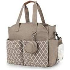1pc Geometric Pattern Diaper Bag