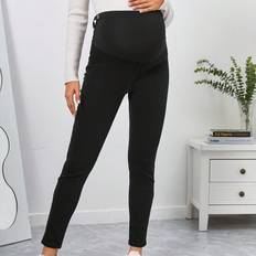 Graviditet & Amning Shein Maternity Wideband Waist Skinny Jeans