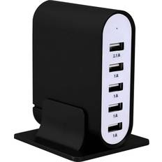 Batteries & Chargers Trexonic 5-Port USB Compact Charging Station