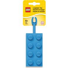 2x4 Blue Luggage Tag