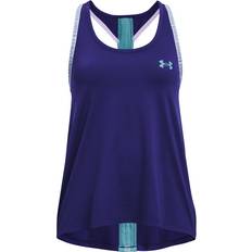 Jongen - S Mouwloze shirts Under Armour Knockout Tank Blu Kids - Blauw