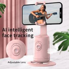 Auto Face Tracking Tripod Gimbal, No App, 360Â° Rotation Face Body Phone Camera Mount Gesture