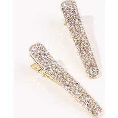 Shein 2pcs Rhinestone Hair Clip