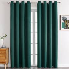 Solid Color Polyester Blackout Curtains