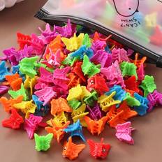 Children Hair Clips Shein 30pcs Girls Random Color Butterfly Hair Claw