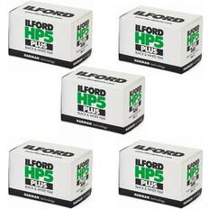 35mm film Ilford 5 Rolls Ilford HP5 Plus 135-24 Exp. Black & White Print 35mm Film 1700646