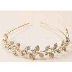 Shein 1pc Women Rhinestone Leaf Glamorous Headband For Hair