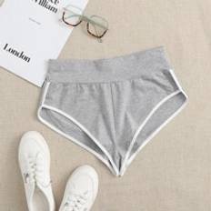Shein Dam Shorts Shein Contrast Binding Track Shorts