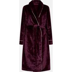 Polyester Morgonrockar & Badrockar Decoy Long Robe W/piping