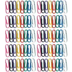 Multicolored Labeling Tapes Vinyl-Coated Paper Clips No. 1