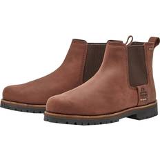 Southill Leather Chelsea Boots Chocolate