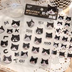 Cheap Stickers Shein Cute Cartoon Cat Stickers