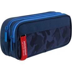 Shein Camouflage Pattern Pencil Case Double-Layer Stationery Bag