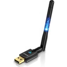 Edup Usb wifi adapter for pc, ac600m usb wi-fi dongle 802.11ac wireless