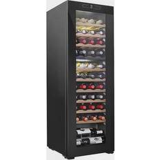 Glass Wine Coolers Schmécké Fridge, Standing Black