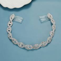 Silver Headbands Shein Women's Elegant Chain Headband