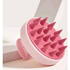 1pc Random Colored Silicone Bath Brush For Scalp Massage, Relaxation, Body Wash