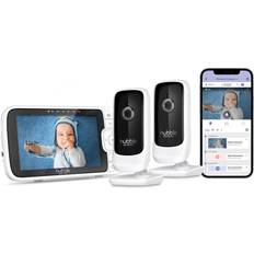 Hubble Connected Nursery Pal Link Premium Twin 5-Inch Baby Monitor