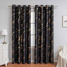 Shein High Light Shading Silver Foil Curtain Fabric 1pc