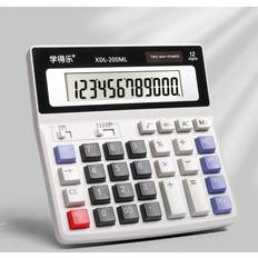 Calculators Shein Financial Desktop Calculator Dual Power 1pc