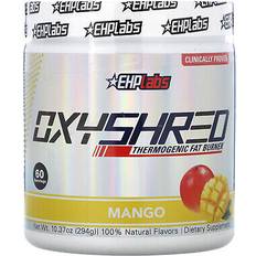EHPlabs OxyShred Preworkout Powder Energy Drink Fat Burner Mango 60 Servings