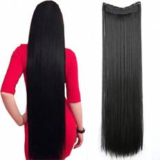 Shein Clip In Long Straight Synthetic Hair Extension