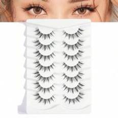 Makeup Shein Manga Lashes, 7pairs Extra Long False Eyelashes