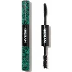 Shein All-In-One Volume & Length Mascara 2 In 1 Waterproof Volumizing Dual-Ended Brush Lengthening Curling Thick Lash Lifting Long Lasting Mascara Eye Makeu