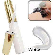 Shein 1 Piece 5ML White Color Eyelash Glue Makeup Faux Mink Eyelashes Adhesive Quick Dry Waterproof Long-lasting Lashes Adhesive Faux Mink False Eyelashes