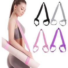 1pc Multifunctional Yoga Mat Strap Fitness Yoga Auxiliary Strap Resistance Stretch Band, Colorful Yoga Mat Band Strap