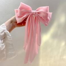1pc Women Bow Elegant Hair Clip, For Vacation Daily