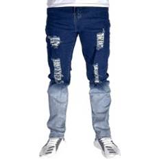 Shein Guys Washed Ripped Jeans