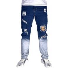 Shein Guys Washed Ripped Jeans