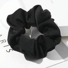 Black Hair Ties Shein 1pc Women Solid Daily Life