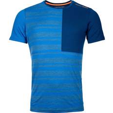 Ortovox Men Tops Ortovox 185 Rock'n'Wool Short-Sleeve Top Men's Just Blue