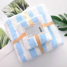 Microfiber Towels Shein 1pc Household Quick-dry Absorbent Non-shedding Badlakan Blå