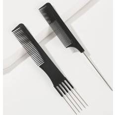 Tooth brush Shein 2pcs Hair Brush/Hair Comb, Wide Tooth Comb Hair Brush