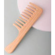 Tooth brush Shein Wide Tooth Comb,1Pc Bamboo Hairdressing Brush Detangling Comb