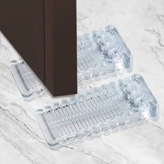 Shein 1pc Silicone Door Stop, Clear Anti-collision Door Stop Holder