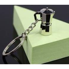 Plånböcker & Nyckelhållare Shein 1pc Coffee Pot Charm Fashionable Keychain For Daily Life